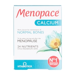Vitabiotics Menopace Calcium 30 Tablets