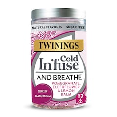 Twinings Cold In’Fuse And Breathe with Magnesium 12 Infusers