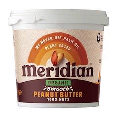 Meridian Organic Peanut Butter Smooth 1kg