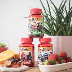 Vitabiotics Wellkid Marvel Multi-Vitamin 7-14 years 50 Vegan Soft Jellies