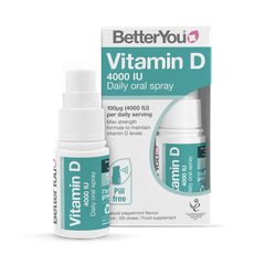 Image 1 for D4000 Vitamin D Daily Oral Spray Peppermint Flavour 15ml