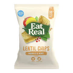 Image 1 for Lentil Chips Mango Mint 113g