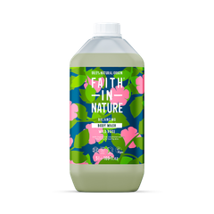 Image 1 for Faith In Nature Body Wash Wild Rose 5L