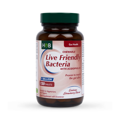 Image 1 for Live Friendly Bacteria 1 Billion 120 Tablets