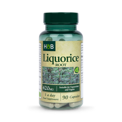 Image 1 for Liquorice Root 420mg 90 Capsules