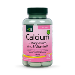 Image 1 for Calcium Magnesium Vitamin D & Zinc 120 Tablets