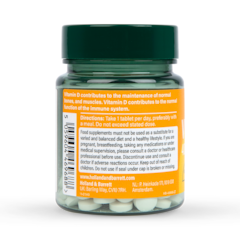 Image 3 for Vitamin D 400 I.U. 10ug 90 Tablets
