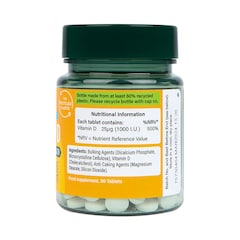 Holland & Barrett Vitamin D 1000 I.U. 25ug 90 Tablets