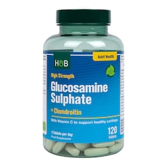 High Strength Glucosamine Sulphate & Chondroitin 120 Tablets