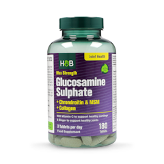 Image 1 for Max Strength Glucosamine & Chondroitin 180 Tablets
