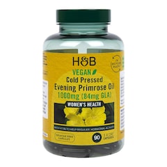 Holland & Barrett Vegan Cold Pressed Evening Primrose Oil 1000mg 90 Capsules
