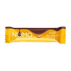 NOMO Vegan Caramel Filled Choc Bar 38g