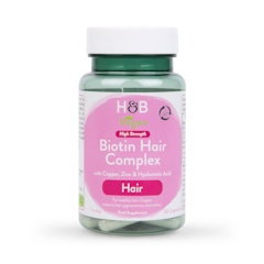 Image 1 for Biotin Hair High Strength Complex 30 Capsules