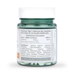 Image 3 for Selenium 200ug 120 Tablets