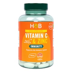 Vitamin C & Zinc 120 Tablets