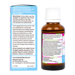 Image 2 for Holland and Barrett Baby Vitamin D3  30ml Liquid