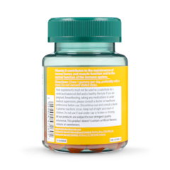 Image 2 for Vegan Vitamin D  1000 I.U 25ug 30 Gummies