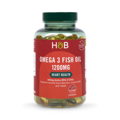 Image 1 for Omega 3 Fish Oil 1200mg 120 Capsules