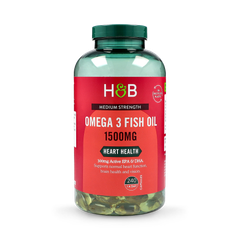 Image 1 for Omega 3 Fish Oil 1500mg 240 Capsules