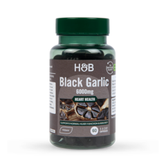 Image 1 for Black Garlic 6000mg 60 Capsules