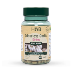 Image 1 for Enteric Coated Odourless Garlic 1000mg 120 Tablets
