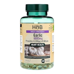 Holland & Barrett Enteric Coated Odourless Garlic 6000mg 240 Capsules