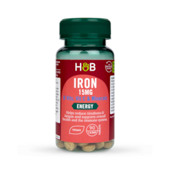 Image 1 for Iron + B Vits, Vit C & Minerals 15mg 90 Tablets