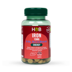 Image 1 for Iron + B Vits, Vit C & Minerals 15mg 180 Tablets