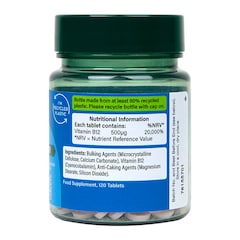 Holland & Barrett Vitamin B12 + Cyanacobalamin 500ug 120 Tablets