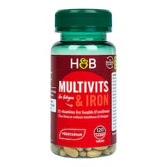 Holland & Barrett Multivitamins & Iron 120 Tablets