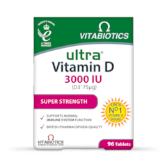 Image 1 for Ultra Vitamin D 3000IU 96 Tablets