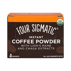 Four Sigmatic Instant Organic Coffee With Mushroom Lion's Mane 10 Sachets