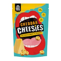 Cheesies Cheddar Crunchy Popped Cheese 60g