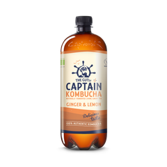 Image 1 for The GUTsy Captain Kombucha Ginger Lemon Kombucha 1 Litre