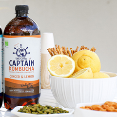 Image 2 for The GUTsy Captain Kombucha Ginger Lemon Kombucha 1 Litre