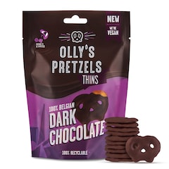 Pretzel Thins Dark Chocolate 90g