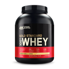 Image 1 for Gold Standard 100% Whey Powder French Vanilla Cr√®me 2.28kg