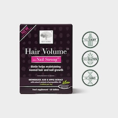 New Nordic Hair Volume with Nail Strong 60 Tablets