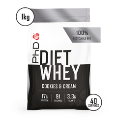 Image 2 for Diet Whey Powder Cookies & Cream 1000g