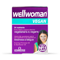 Image 1 for Wellwoman Vegan Extra Dietary Support 60 Tablets