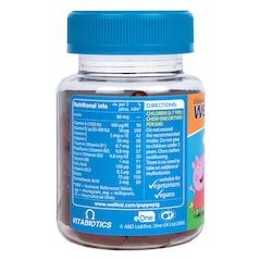 Vitabiotics Wellkid Peppa Pig Multi-Vitamin Strawberry Flavour 30 Jellies