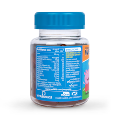 Image 3 for Wellkid Peppa Pig Multi-Vitamin Strawberry Flavour 30 Jellies