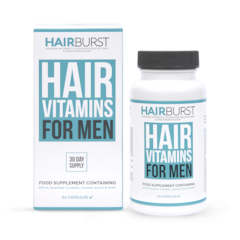 Image 1 for Hair Vitamins For Men 60 Capsules 1 Month Supply