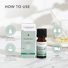 Image 4 for Rosemary Organic Pure Essential Oil 9ml