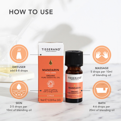 Image 4 for Mandarin Organic Pure Essential Oil 9ml