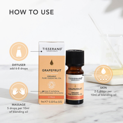 Image 4 for Grapefruit Organic Pure Essential Oil 9ml