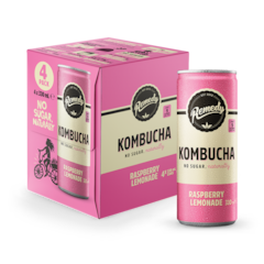 Kombucha Raspberry Lemonade 4 x 330ml