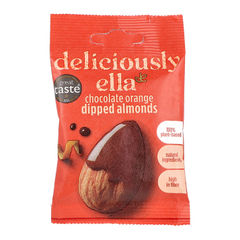 Image 1 for Chocolate Orange Dipped Almonds 27g