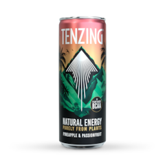 Natural Energy Drink Pineapple & Passion Fruit 330ml