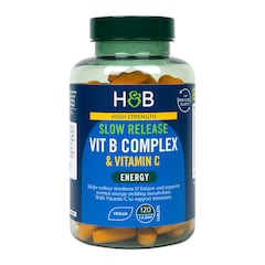 Holland & Barrett Super Strength Complete Vit B Complex + Vitamin C 120 Tablets